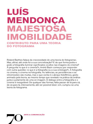 cover image of Majestosa Imobilidade